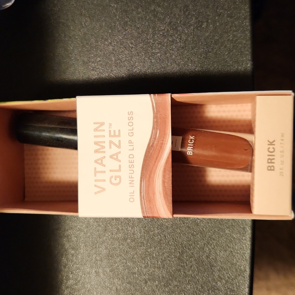 Vitamin Glaze Lip Gloss, Brick Color - Farmhouse Fresh Goods
